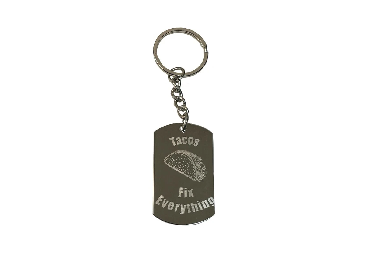 Taco dog tag cheap