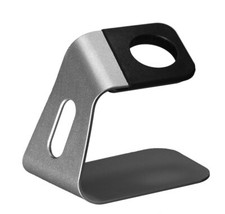 Digital Basics Home Base Pro - Apple Watch Stand Silver