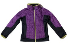 Preowned- Lands End Full Zip Athlesiure Performance Jacket Girls Size S/7-8