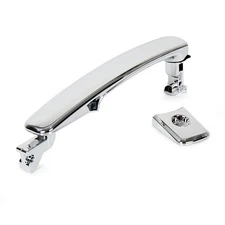 Front Driver Side Outside Exterior Chrome Door Handle For Nissan Rogue 2011-2015