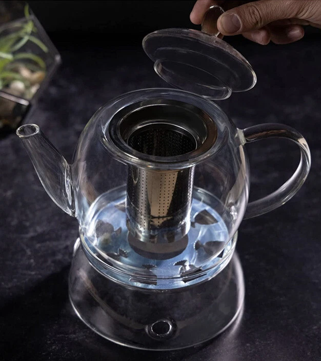 Teapot and top warmer set