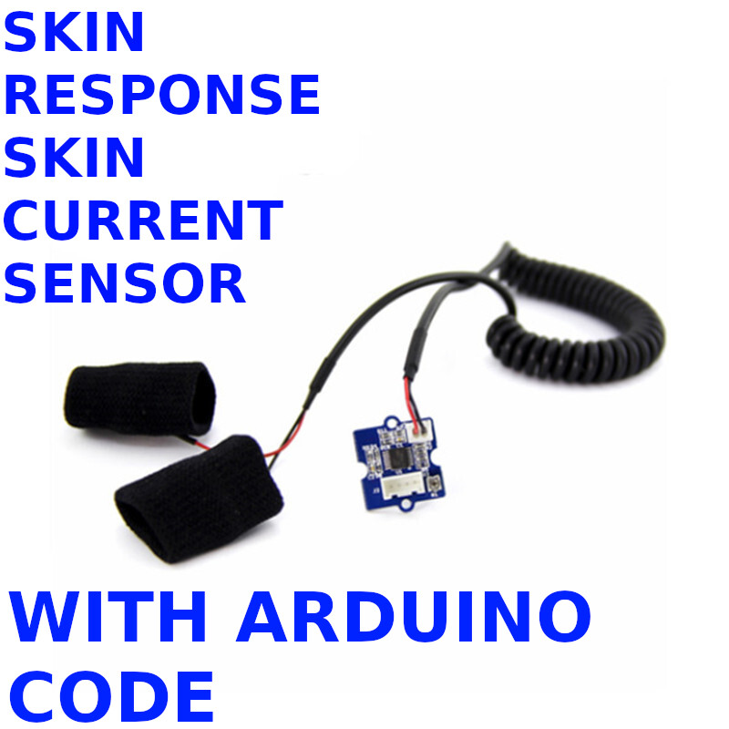 Galvanic Skin Response Skin Current Sensor Arduino Kit GSR Detection