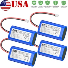 7.4V 2200mAh Rechargeable Li-ion Batteries XH 2.54 2P for Electronics Toys lot
