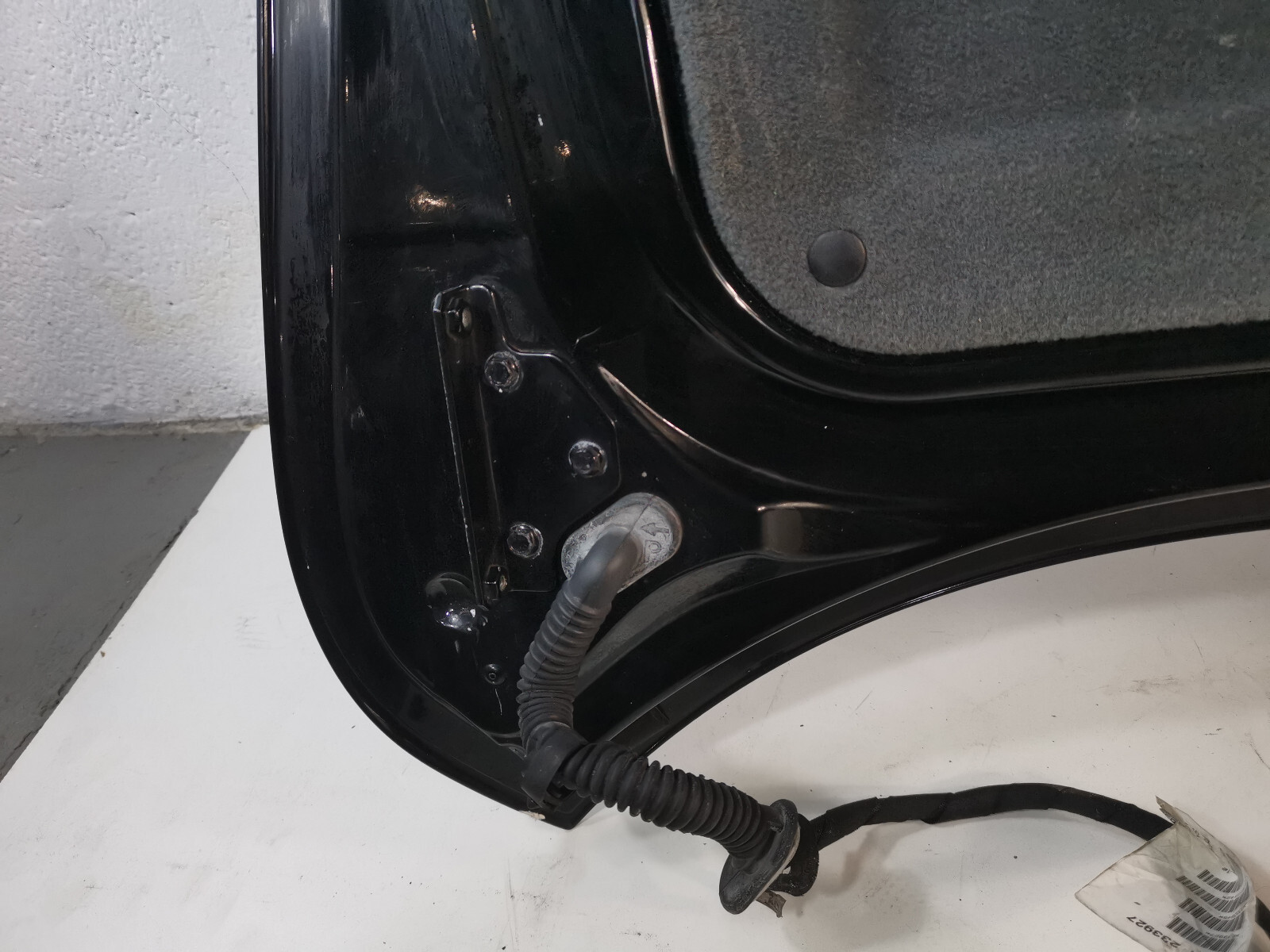 08-19 Maserati GranTurismo M145 Coupe Trunk Lid Panel Assembly Black OEM