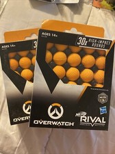 Lot of 2 NERF Overwatch Rival 30 Round Refill Pack for Overwatch Rival Blaster