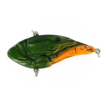 RARE Live Target (CV64SK309) Lipless Crankbait Rattle Trap - Crawdad Green