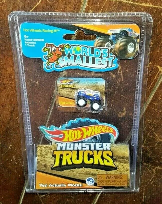 World's Smallest Hot Wheels Monster Trucks