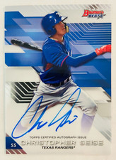 2017 Bowman's Best CHRISTOPHER SEISE Autograph AUTO