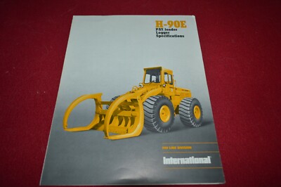 International Harvester H-90E Pay Loader Logger Dealer's Brochure AMIL16