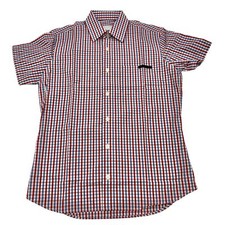 Authentic PRADA Size：38 Short Sleeve Button-Down Dress Shirt Cotton #36634084