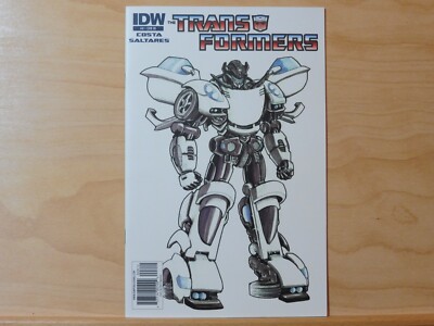 IDW Comics:  THE TRANSFORMERS #8  June 2010  Variant Cover RI Don Figueroa
