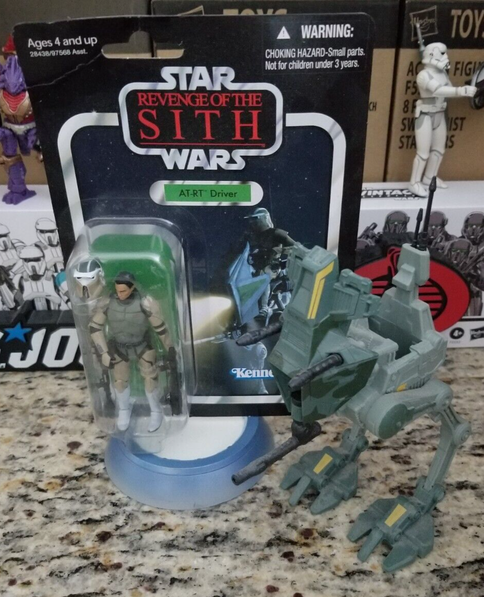 Hasbro Star Wars The Vintage Collection ROTS AT-RT Driver VC46 HTF
