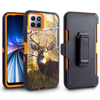 For Boost Celero 5G Plus 7 inch Holster Belt Clip Case Cover Built in  Screen | eBay