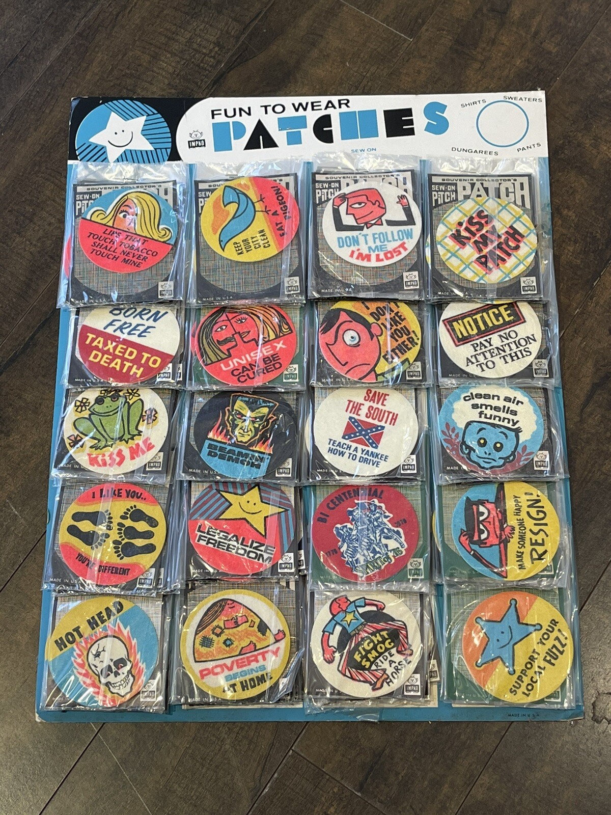 Vintage 70s Patches 