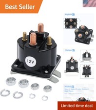 Efficient Hydraulic Dump Trailer Solenoid - 4 Terminal Installation Kit Included