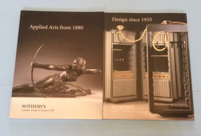 Sotheby s Auction Catalogues - Applied Arts From 1880 - Design Since 1935 c1997