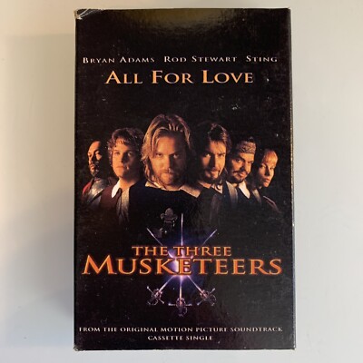 Bryan Adams Rod Stewart Sting All For Love (Cassette) Single