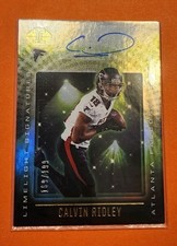 2021 Panini Illusions - Limelight Signatures Calvin Ridley #LS-CR /199 (AU)