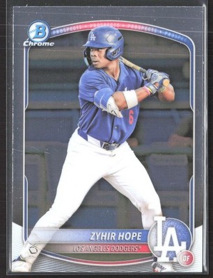 2025 Bowman Chrome Prospects #BCP-2 Zyhir Hope