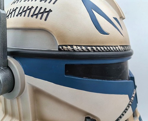 Star Wars The Clone Wars Capitán Rex Casco Cosplay Accesorios Halloween 1:1 - Imagen 10 de 16