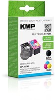 Kmp Tintenpatrone FüR Hp 304XL Bk,C,M,Y (N9K08AE, N9K07AE) Multipack