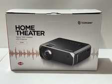 BOMAKER GC355 WIFI WIRELESS LED PROJECTOR TRUE NATIVE HOME THEATER WIFI NEW