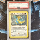 The Pokémon Company 2000 Team Rocket Dark Dragonite Holo Rare 5/82 PSA 8