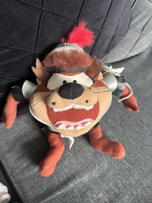 Tasmanischer Teufel Taz Ritter Rüstung Looney Tunes Plüschtier Stofftier Spielzeug Puppe 10 Zoll
