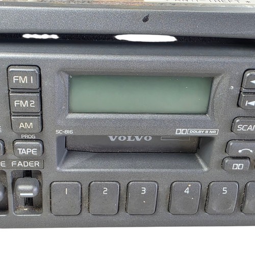 1998 2000 Volvo OEM CD Tape Radio Cassette 35337711-1 850 70 Series Working - Picture 3 of 10