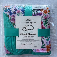 NEW Little Sleepies Sweet Pea Cloud Blanket