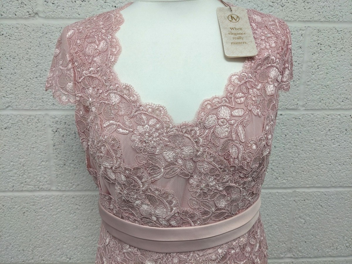 lace shift dress pink Pink Circle Lace Overlay Sleeveless Shift Dress – SSYS main image 1