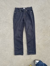 Blue Striped Dolce And Gabbana J&ean Pants With Slim Leg