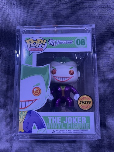 Funko Pop! Heroes Batman The Joker 296 Exclusivo Chase Original - Moça