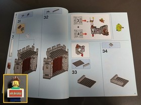 LEGO Angry Birds: King Pig's Castle (75826) -  ALL mini figs + instructions