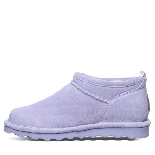 Bearpaw Super Shorty Damen 12 Persian Violett Wildleder Zum Überziehen Stiefeletten JOBB552 - Bild 3 von 12