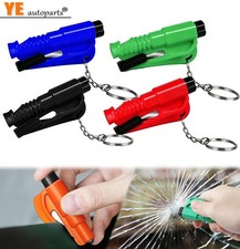 4 Pcs 3in1 Emergency Escape Auto Car Window Glass Tool Breaker Seat Belt Cutter