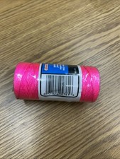 Braided Nylon Mason Twine NST1814P 18 255 Ft- Florescent Pink Lehigh