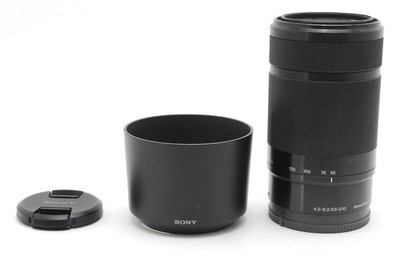【N NEUWERTIG+++】Sony E 55-210mm f/4.5-6.3 Zoomobjektiv schwarz Sony E Mount