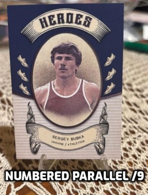 Futera Vintage Multi Sport Heroes 2024 Sergey Bubka Parallel /9 C3246