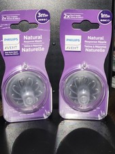 Count Philips Avent Natural Response Nipple Flow 1 for Babies 1  3 Month