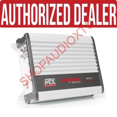 MTX WET75.2 WET SERIES 2-CHANNEL CLASS A/B MARINE AMPLIFIER AMP 75W RMS x 2 @ 4Ω