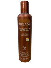 Mizani MoisturFusion Milk Bath Shampoo Gentle Lather Rinse 8.5 fl oz