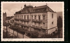 Bad Neuenahr, Ansichtskarte, Kurheim Traube und Rheinland-Garage 