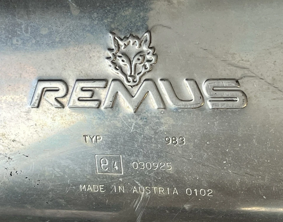 Remus Sportauspuff Opel Corsa C Edelstahl ABE Auspuff ESD Endschalldämpfer - Bild 3 von 4