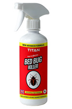 1L Titan Strong & Powerfull Dust Mite & Bed Bug Insect  Killer Spray Treatment