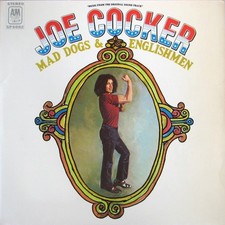 Joe Cocker - Mad Dogs & Englishmen 2xLP RARE OG 1970 Santa Maria Press (VG) Viny
