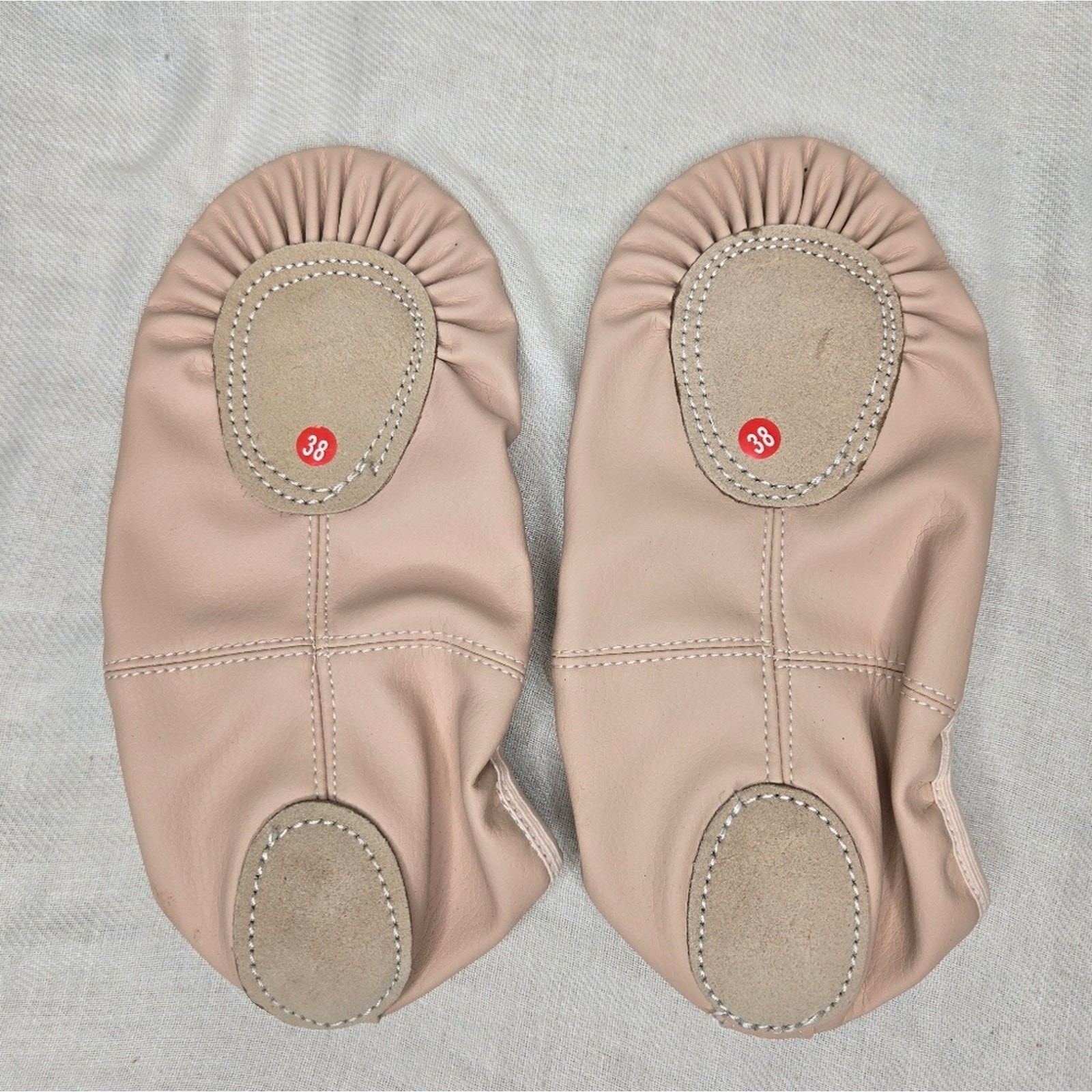 SAOLA Scarpe da ballo rosa suola spaccata nuove con etichette taglia EU 38 US taglia 7 5