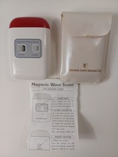 Nikken Magnetic Wave Tester By Nihon Kenko Zoushin Kenkyukai Corp NEW Free Ship