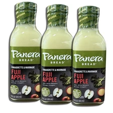 Panera Fuji Apple Vinaigrette Salad Dressing & Marinade | 12 Ounce | Pack of 3