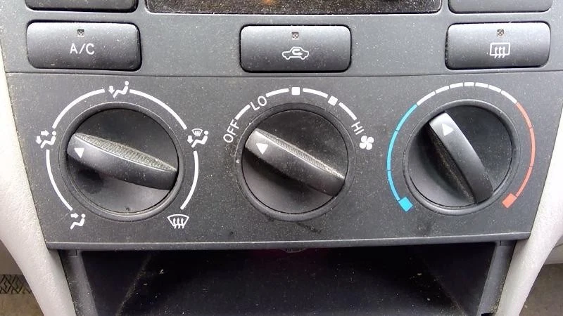 2003-2008 Toyota Corolla Manual AC Heater Climate Control Temperature Unit OEM - Изображение 3 из 4